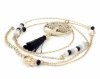 GOLD CHAIN NECKLACE celebrity STAINLESS STEEL