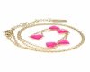 GOLD CHAIN NECKLACE celebrity STAINLESS STEEL