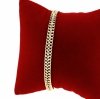 gold bracelet for a gold-plated leg