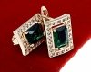 exclusive swarovski gold-plated earrings