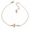 gold bracelet for a gold-plated leg