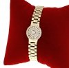 gold bracelet for a gold-plated leg