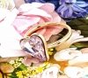 gold ring 17,00mm. gold-plated engagement xuping