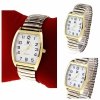 GRANDMA'S WATCH GOLD LARGE NUMBERS ON THE ERASER