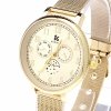 Women's watch golden kurren stainless steel