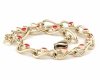 BRACELET GOLD CELEBRITY STAINLESS STEEL