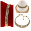 BRACELET GOLD CELEBRITY STAINLESS STEEL