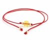 GOLD BRACELET STAINLESS STEEL STRING