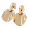 exclusive swarovski gold-plated earrings