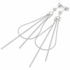 gold earrings made of stainless steel
