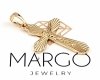 gold pendant 18k shiny xuping