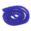 Glass beads faceted strands