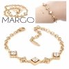 gold bracelet for a gold-plated leg