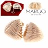 exclusive swarovski gold-plated earrings