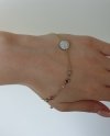 BRACELET GOLD CELEBRITY STAINLESS STEEL