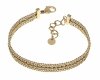 BRACELET GOLD CELEBRITY STAINLESS STEEL