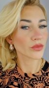 gold plated earrings with exclusive cubic zirconia