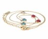 GOLD CHAIN NECKLACE celebrity STAINLESS STEEL
