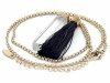 GOLD CHAIN NECKLACE celebrity STAINLESS STEEL