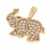 18k gold plated set pendant earrings xuping