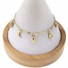BRACELET GOLD CELEBRITY STAINLESS STEEL
