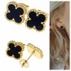 gold earrings made of stainless steel