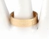 gold ring 18,60mm. gold-plated engagement xuping