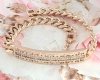 gold bracelet for a gold-plated leg