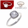 gold ring 18,60mm. gold-plated engagement xuping
