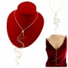 GOLD CHAIN NECKLACE celebrity STAINLESS STEEL