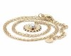 GOLD CHAIN NECKLACE celebrity STAINLESS STEEL