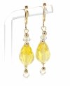 gold earrings made of stainless steel