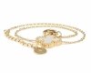 BRACELET GOLD CELEBRITY STAINLESS STEEL
