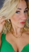 gold earrings made of stainless steel
