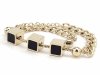 BRACELET GOLD CELEBRITY STAINLESS STEEL