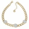 BRACELET GOLD CELEBRITY STAINLESS STEEL