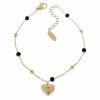 BRACELET GOLD CELEBRITY STAINLESS STEEL