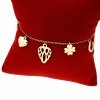 BRACELET GOLD CELEBRITY STAINLESS STEEL