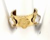 ring 19,00mm gold stainless steel