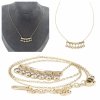 GOLD CHAIN NECKLACE celebrity STAINLESS STEEL