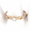gold ring 18,60mm. gold-plated engagement xuping