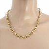 GOLD CHAIN NECKLACE celebrity STAINLESS STEEL