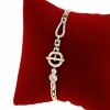 gold-plated 18k gold bracelet