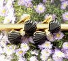 gold plated earrings with exclusive cubic zirconia