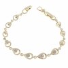 gold bracelet for a gold-plated leg