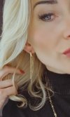 gold earrings made of stainless steel