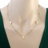 GOLD CHAIN NECKLACE celebrity STAINLESS STEEL