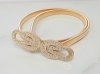 BRACELET GOLD CELEBRITY STAINLESS STEEL