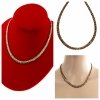 GOLD CHAIN NECKLACE celebrity STAINLESS STEEL