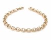 gold bracelet for a gold-plated leg